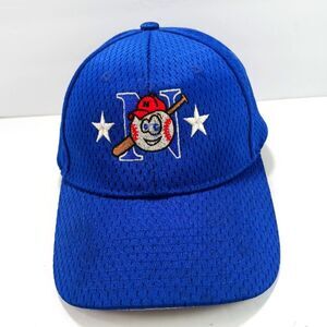 Pacifica Headwear Blue and Black Cap Hook Loop Youth 805M NWOT Baseball.........